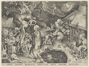 Jakub Větší se setkává s kouzelníkem Hermogenem Příběh kouzelníka Hermogena (název série) od Pieter van der Heyden
