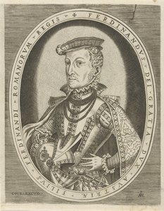 Portrét Ferdinanda II Tyrolského Portréty panovníků (název série) od Pieter van der Heyden