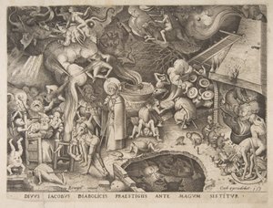 Svatý Jakub a kouzelník Hermogenes, 1565.
