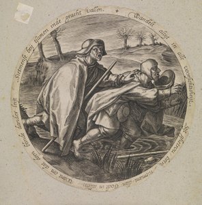 Slepý vede slepého od Pieter van der Heyden