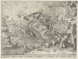 Petice svatého Antonína od Pieter van der Heyden