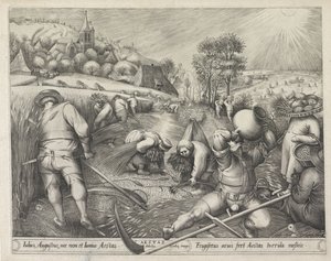 Léto Aestas (název na objektu) The Four Seasons (název série) od Pieter van der Heyden