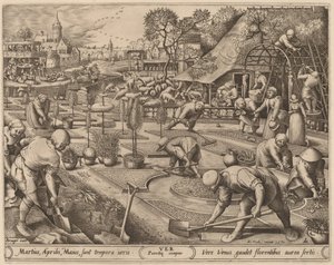 Jaro od Pieter van der Heyden after Pieter Bruegel the Elder
