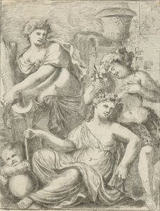 Ceres, Bacchus a Venuše od Pieter van der Plas (II)