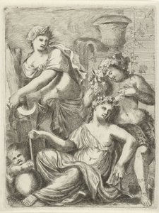 Ceres, Bacchus a Venuše od Pieter van der Plas (II)