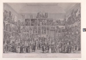 Výstava v Salon du Louvre v roce 1787