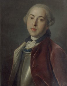 Portrét hraběte Alexandra Michajloviče Golitsyna od Pietro Antonio Rotari