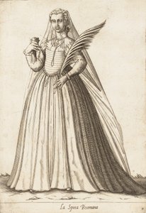 The Roman Bride Bride, ca. 1580. od Pietro Bertelli.