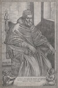 Portrét papeže Sixta V., 1585. od Pietro Facchetti