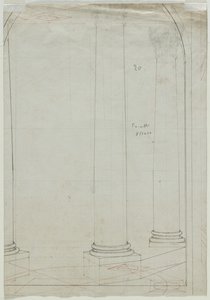 Architektonické kreslení sloupů (verze)