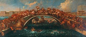 Ponte dei Pugni v Benátkách.