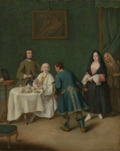 Pokušení, 1746. od Pietro Longhi