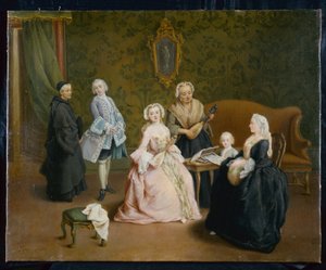 Rodinný koncert od Pietro Longhi