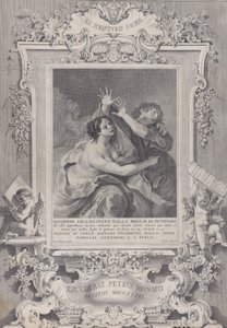 Manželka Josefa a Potifara ve zdobeném rámu, 1739. od Pietro Monaco