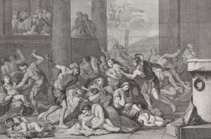Masakr neviňátek, 1730-50. od Pietro Monaco