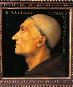 Portrét mnicha Balthazara z opatství Vallombrosa od Pietra Perugina od Pietro Perugino