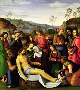Oplakávání Krista, 1495 od Pietro Perugino