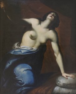 Lucrezia, asi 1650-75 (olej na plátně) od Pietro Ricchi
