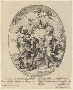 Venuše se zjevuje Achilleovi od Pietro Rotari after Antonio Balestra