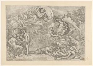 Alegorie léta The Four Seasons (název série) od Pietro Testa