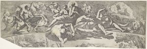 Alegorie podzimu (horní část) od Pietro Testa