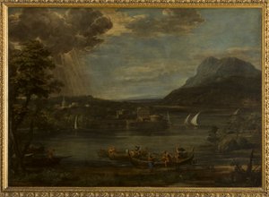 Krajina s Povoláním svatého Petra od Pietro da Cortona