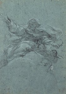 Studium Boha Otce od Pietro da Cortona