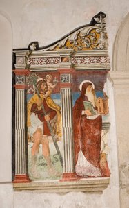 Freska, detail 6338548 od Pietro da Vicenza