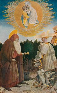 Panna a dítě se svatými, 1435, 1909 od Antonio Pisanello