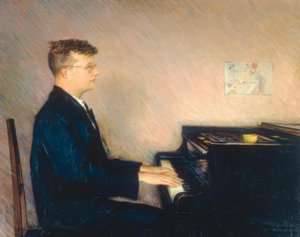 Portrét skladatele Dimitrije Schostakowitsche