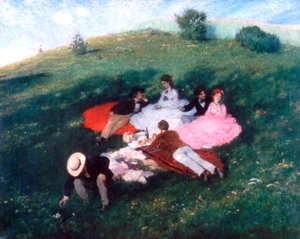 Piknik v květnu 1873