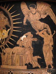 Lucanian Calyx-Krater, asi 400 př.nl