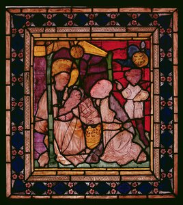 Klanění tří králů, 1430-40 od Polish School