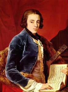 Německy: Portrét Jana markýze z Monthermeru od Pompeo Batoni