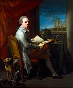 Dvojice portrétů, Pán (na plátně) od Pompeo Girolamo Batoni