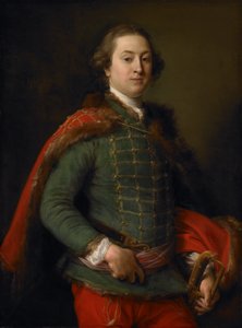 Portrét Johna Woodyearea od Pompeo Girolamo Batoni