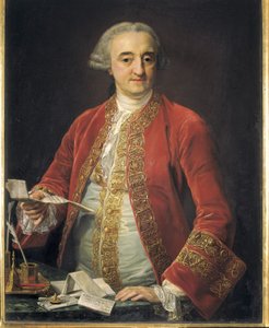 RHODA, Manuel Rhoda a Arrieta, značky (1706-1782). španělský politický (olej na plátně) od Pompeo Girolamo Batoni
