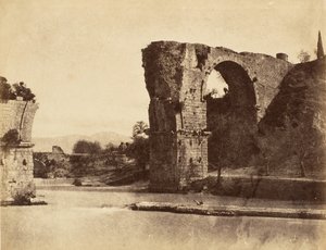 Augustův most v Nani, 1853-56. od Possibly by Jane Martha St. John.