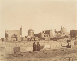 [Celkový pohled na síť MESHED ze střechy hamam.], 40.–60. léta 19. století.
