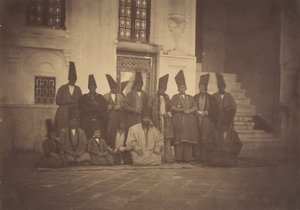 [V mešitě DameganThe Eunuchs], 50. léta 19. století.