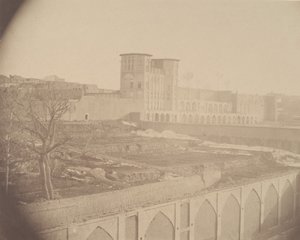 [Pohled na Kermanshah, hlavní město Kurdistánu], 40.–60. léta 19. století.