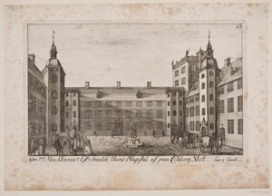 Frederik V v Koldinghus od Poul Isac Grønvold