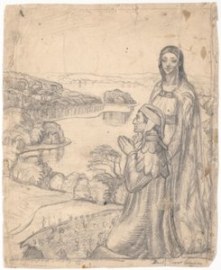 Dante a Beatrice v ráji
