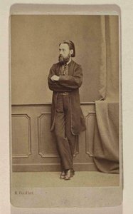 Portrét skladatele Bedřicha Smetany, cca 1866. od Prague . Photo studio H. Fiedler