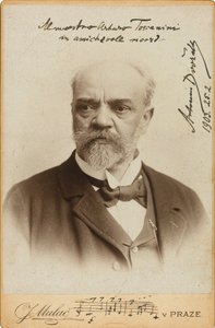 Portrét skladatele Antonína Dvořáka 1841-1904, c. 1900. od Prague . Photo studio J. Mulac