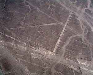 Letecký pohled na Nazca Lines (fotografie od Prehistoric Prehistoric