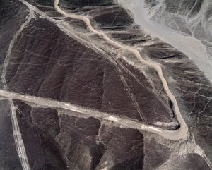 Letecký pohled na Nazca Lines (fotografie od Prehistoric Prehistoric