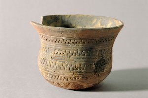 Pravěk: váza ve tvaru zvonu. neolit (terakota) od Prehistoric Prehistoric