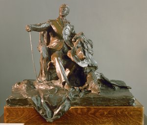 Hrabě Robert de Montesquiou Bronz (bronz) od Prince Paul Petrovic Troubetzkoy