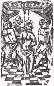 Bičování od Probably French 16th Century